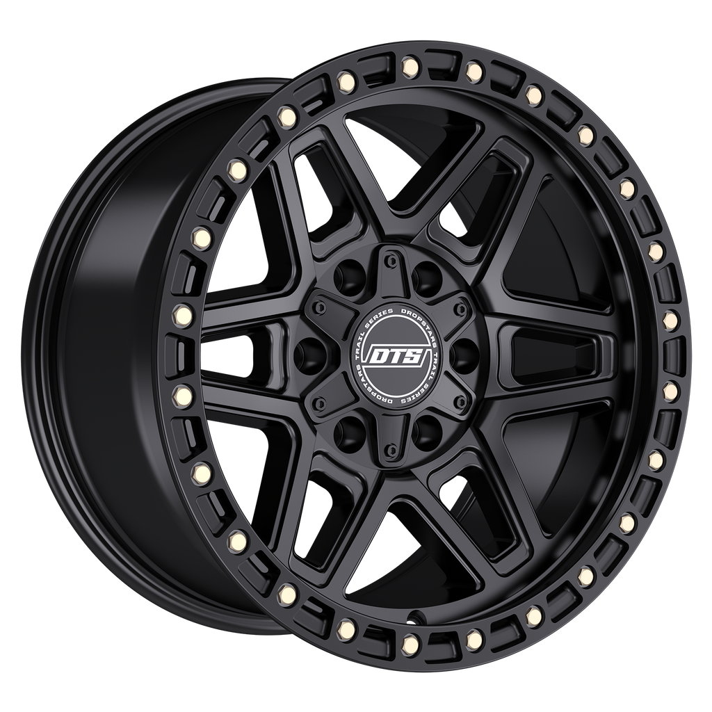 DROPSTAR TRAIL SERIES 602SB WHEELS 5X5(127) & 5X5.5(139.7) - SATIN BLACK