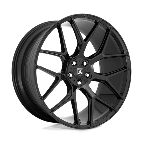 Asanti Black ABL-27 Dynasty 22x10.5 Inch Gloss Black Wheel with 5x130 Bolt Pattern and 84.10mm Center Bore