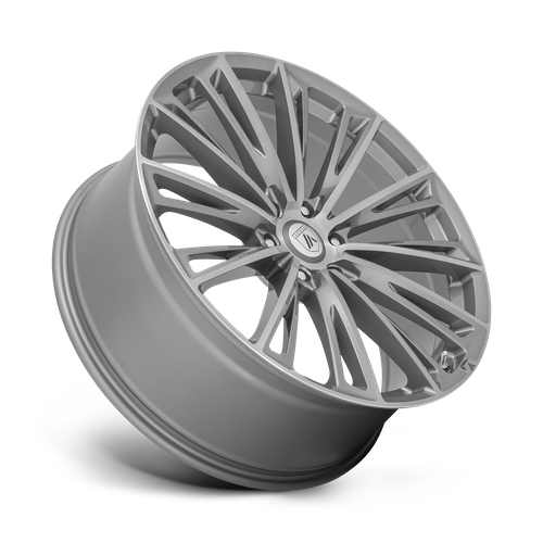 Asanti Black ABL30 Corona 20x9 Titanium Brushed Wheel with 5x112 Bolt Pattern and +35 Offset