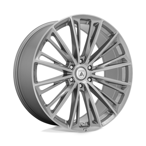 Asanti Black ABL30 Corona 22x9.5 Titanium Brushed Wheel with 6x139.7 Bolt Pattern and +30 Offset