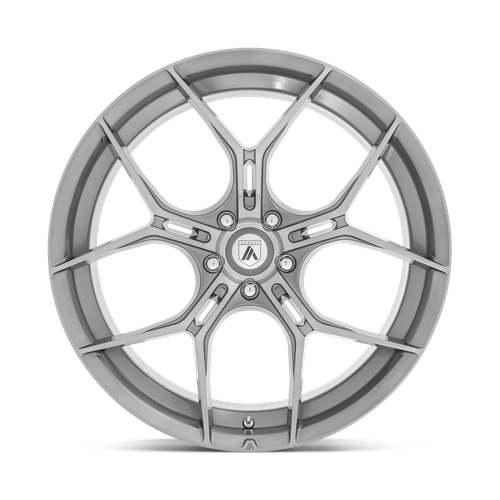 Asanti Black ABL-37 Monarch 20x9 Titanium Brushed Wheel with 5x114.3 Bolt Pattern and 38mm Offset