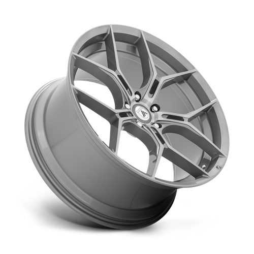 Asanti Black ABL-37 Monarch 20x9 Titanium Brushed Wheel with 5x114.3 Bolt Pattern and 38mm Offset