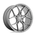 Asanti Black ABL-37 Monarch 20x9 Titanium Brushed Wheel with 5x112 Bolt Pattern and 38mm Offset