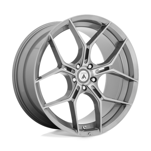 Asanti Black ABL-37 Monarch 20x9 Titanium Brushed Wheel with 5x112 Bolt Pattern and 38mm Offset