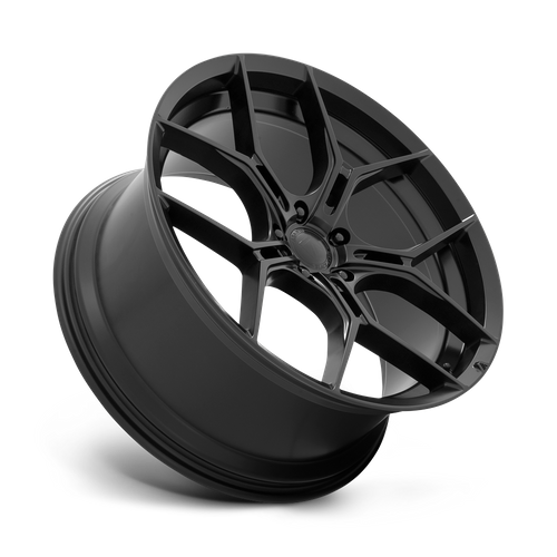 Asanti Black ABL-37 Monarch 20x9 Satin Black Wheel with 5x112 Bolt Pattern and 72.56mm Center Bore