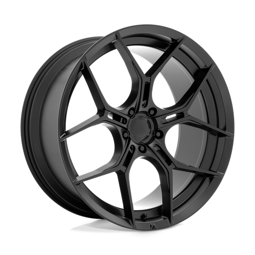 Asanti Black ABL-37 Monarch Satin Black 20-Inch Wheel with 5x112 Bolt Pattern and 38mm Offset