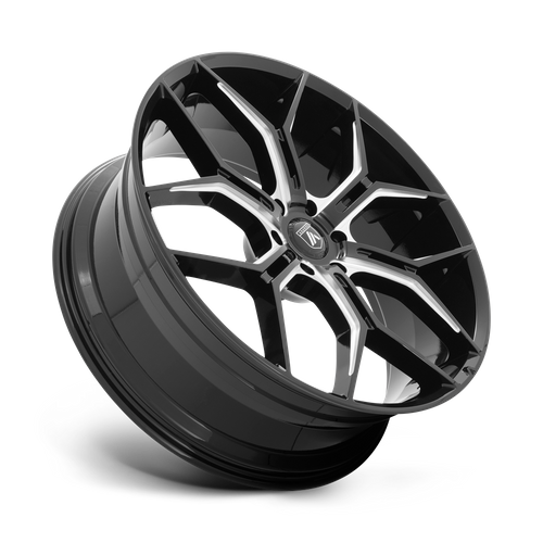 Asanti Black ABL-38 Monarch Truck 24x10 Gloss Black Milled Wheel
