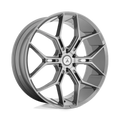 Asanti Black ABL-38 Monarch Truck 24x10 Titanium Brushed Wheel with 6x139.7 Bolt Pattern and 20mm Offset