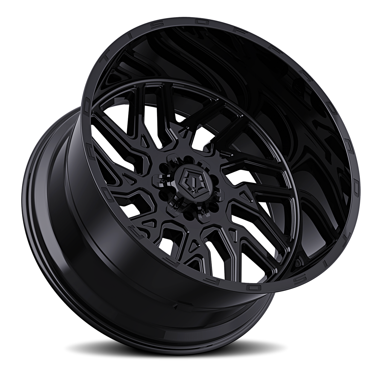 TIS OFF-ROAD 544B WHEELS 6X5.5(139.7) & 6X135 - GLOSS BLACK