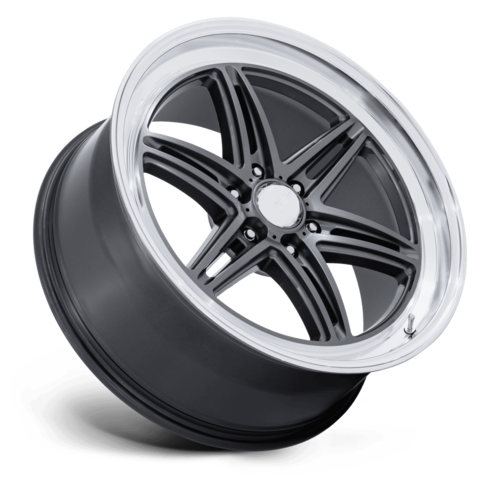 American Racing AR953 Groove 6 Drag 17x10 Wheel with Anthracite Diamond Cut Lip Finish and 6x135 Bolt Pattern