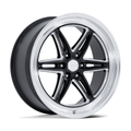American Racing AR953 Groove 6 Drag 17x10 Gloss Black Milled Wheel with Diamond Cut Lip and 6x139.7 Bolt Pattern
