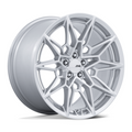 American Racing AR955 Stampede 20x10 Gloss Silver Alloy Wheel with 5x114.3 Bolt Pattern and +35 Offset