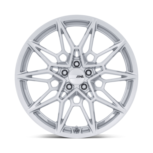 American Racing AR955 Stampede 20x10 Gloss Silver Alloy Wheel with 5x114.3 Bolt Pattern and +35 Offset