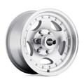 American Racing AR23 Type 23 15x8 Machined with Clear Coat -19mm Offset, 5x120.65 Bolt Pattern