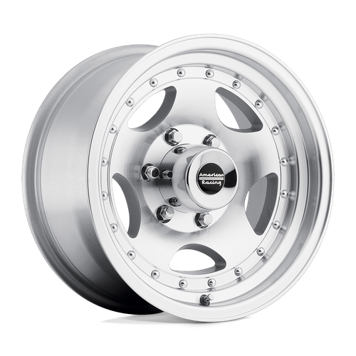American Racing AR23 Type 23 16x8 Wheel with Machined Finish and 8x165.1 Bolt Pattern