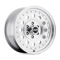 American Racing AR62 Outlaw II 15x8 Inch Machined with Clear Coat, 5x139.7 Bolt Pattern, -19mm Offset