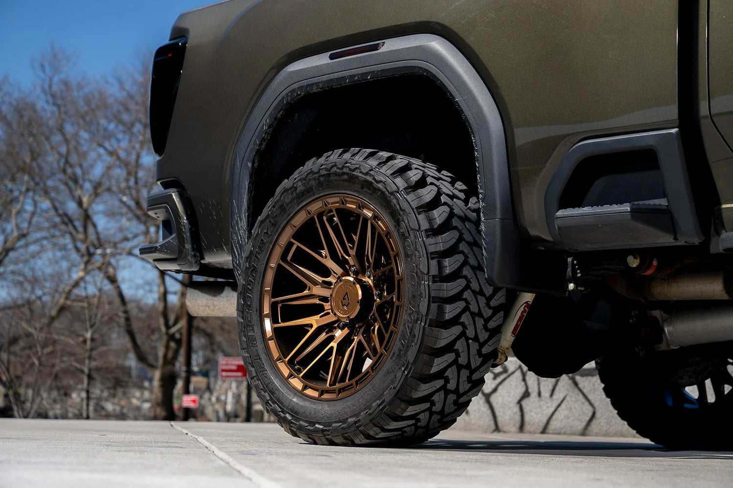 ARENA A114 BATTLE WHEELS 8X180 - SMOKED BRONZE TINT CLEAR