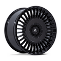 Asanti Black AB040 TIARA 22-Inch Gloss Black Wheel with 5x115/120 Bolt Pattern and +15 Offset
