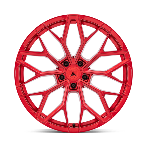 Asanti Black AB039 MOGUL 5 20x9.5 Candy Red Wheel with 5x115 Bolt Pattern and +15 Offset
