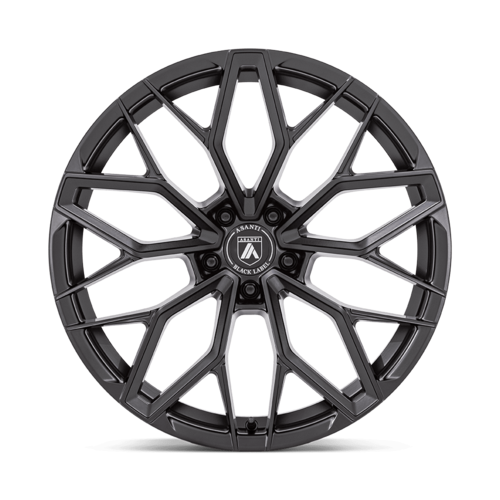 Asanti Black AB039 MOGUL 5 Satin Black 20x9 Wheel with 5x112 Bolt Pattern and +45 Offset
