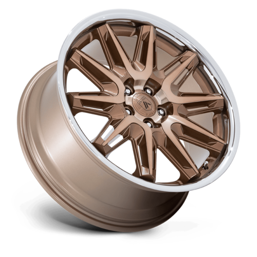 Asanti Black AB047 Imperator 22x9 Bronze Machined Wheel with 5x120 Bolt Pattern and +27 Offset