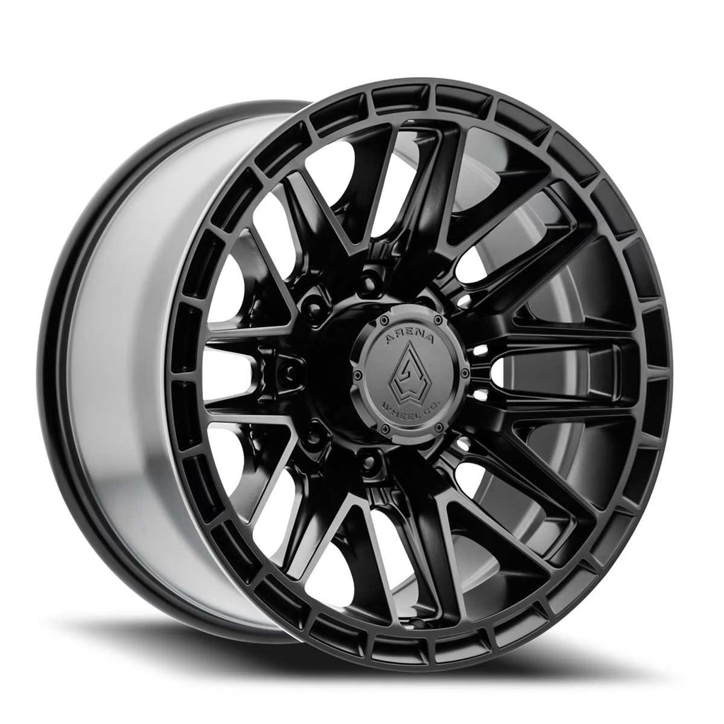 ARENA A114 BATTLE WHEELS 8X180 - SATIN BLACK