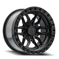 ARENA A109 HUSTLE WHEELS 6X135 - SATIN BLACK CENTER & GLOSSY BLACK LIP