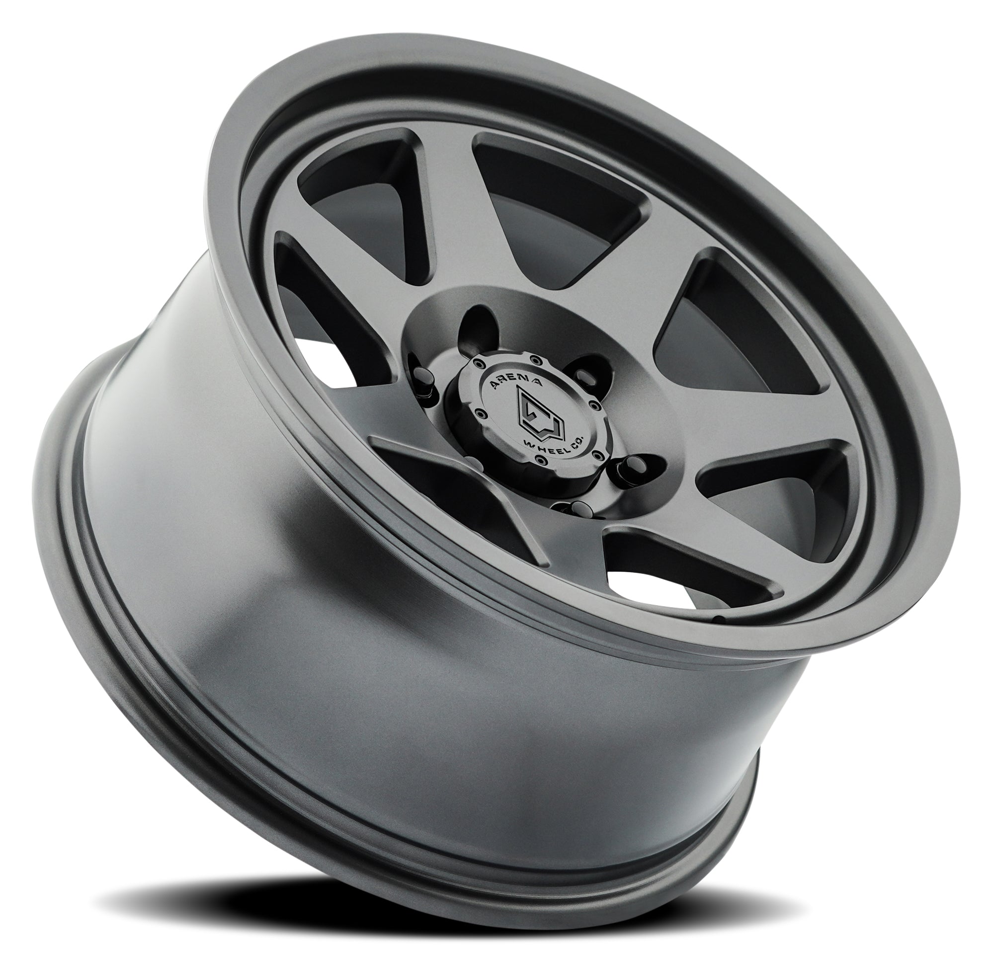 ARENA A104 RIDGE WHEELS 5X5.0(127) - SATIN GUN METAL