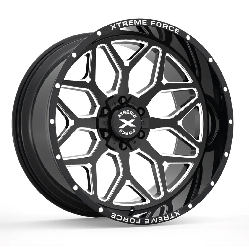 20X10 XTREME FORCE XF-12 WHEELS 6X5.5(139.7) & 6X135 -25 Offset