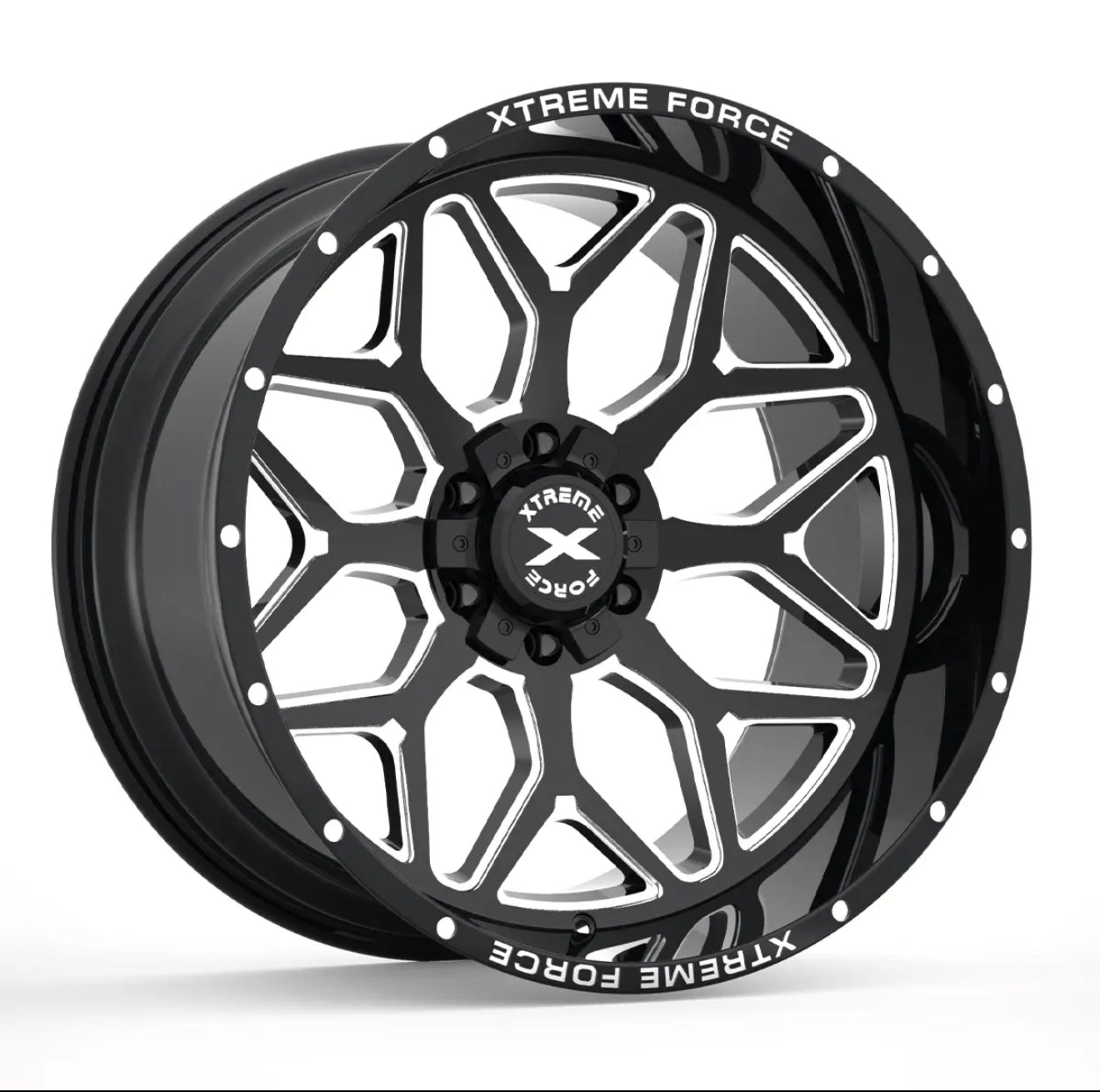 20X10 XTREME FORCE XF-12 WHEELS 6X5.5(139.7) & 6X135 -25 Offset