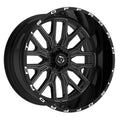 22X12 TIS 560BM WHEELS 6X5.5(139.7) & 6X135 -44 Offset