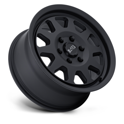Black Rhino Hard Alloys Stadium 16x8 Matte Black Wheel with 5x160 Bolt Pattern and +45 Offset