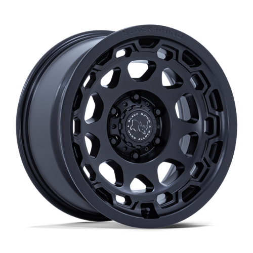 Black Rhino Hard Alloys BR026 Congo 17x8.5 Matte Black Wheel with 5x130 Bolt Pattern and +25 Offset
