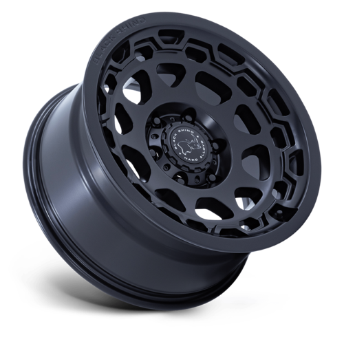 Black Rhino Hard Alloys BR026 Congo 17x8.5 Matte Black Wheel with 6x139.7 Bolt Pattern and +25 Offset
