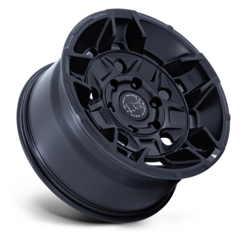 Black Rhino Hard Alloys BR028 GUARD 17x8.5 Matte Black Wheel with 6x139.7 Bolt Pattern and 106.10mm Center Bore