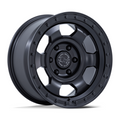Black Rhino Hard Alloys BR029 Trooper 17x8.5 Matte Black Alloy Wheel with 5x114.3 Bolt Pattern and +25 Offset
