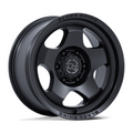 Black Rhino Hard Alloys BR031 SOL 17x8 Matte Black Wheel with 5x110 Bolt Pattern and +30 Offset