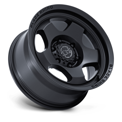 Black Rhino Hard Alloys BR031 SOL 17x9 Matte Black Wheel with 6x120 Bolt Pattern and +12 Offset