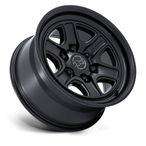 Black Rhino Hard Alloys BR032 ECHO 17x8.5 Matte Black Wheel with 6x135 Bolt Pattern and 87.10mm Center Bore