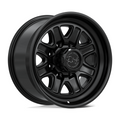 Black Rhino Hard Alloys ECHO 18x9 Matte Black Wheel with 8x165.1 Bolt Pattern and +12 Offset