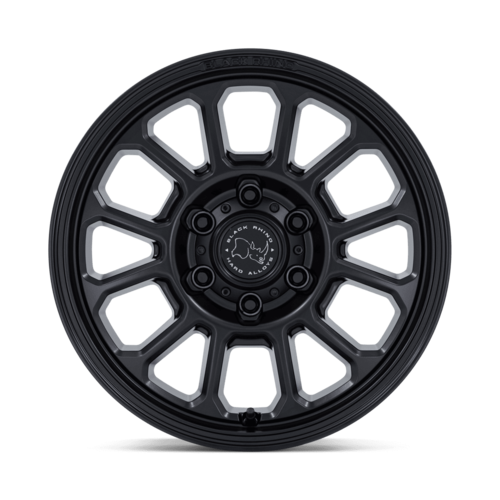 Black Rhino Hard Alloys BR033 ALTA 17x8 Matte Black Wheel with 6x130 Bolt Pattern and +32 Offset