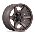 Black Rhino Hard Alloys KUMA 17x8.5 Burnt Bronze Wheel with 6x139.7 Bolt Pattern and 106mm Center Bore
