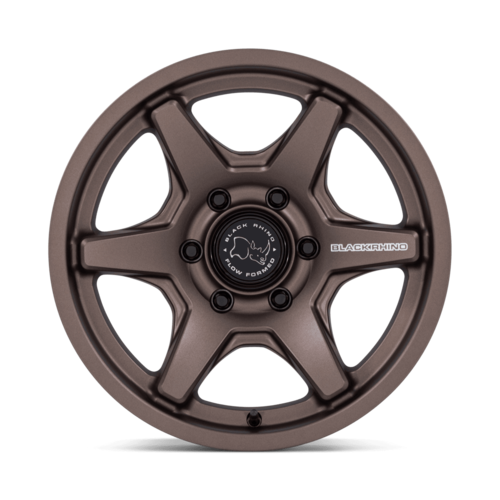 Black Rhino Hard Alloys KUMA 17x8.5 Burnt Bronze Wheel with 6x139.7 Bolt Pattern and 106mm Center Bore