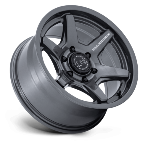Black Rhino Hard Alloys KUMA 17x8.5 Inch Gloss Gunmetal Wheel with 6x139.7 Bolt Pattern and +0 Offset