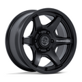 Black Rhino Hard Alloys KUMA 17x8.5 Matte Black Wheel with 6x135 Bolt Pattern and +25 Offset
