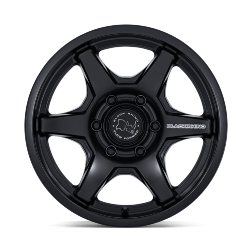 Black Rhino Hard Alloys BR035 KUMA 17x8.5 Matte Black Wheel with 6x139.7 Bolt Pattern and +25 Offset