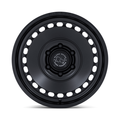 Black Rhino Hard Alloys Basin 17x8.5 Matte Black Wheel with 6x139.7 Bolt Pattern and +0 Offset