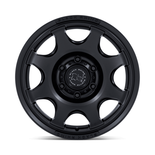 Black Rhino Hard Alloys BR037 TEMBO 17x8.5 Matte Black Wheel with 5x127 Bolt Pattern and 71.50mm Center Bore