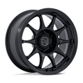 Black Rhino Hard Alloys BR038 RONIN 17x8.5 Matte Black Wheel