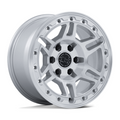 Black Rhino Hard Alloys Vanguard 20x9 Gloss Silver with Machined Face Wheel